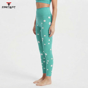 100% Cotton Fabric New Style Gym Yoga Body Building <b>Leggings</b> Women <b>Leggings</b> For Sale High Waist Yoga Pants - Product Image 3