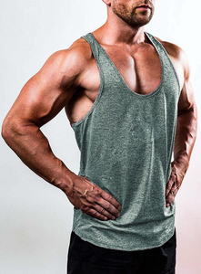 Débardeurs de musculation pour hommes, t-shirts de fitness pour la musculation, avec livraison et expédition, débardeur homme taille OEM - Product Image 5