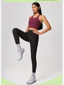 เสื้อกล้ามออกกำลังกายแบบสายไขว้หลัง ยี่ห้อ Long Line Athletic พร้อมฟองน้ำถอดได้ เนื้อผ้ายืดหยุ่น เหมาะสำหรับฟิตเนส รับผลิตแบรนด์ส่วนตัว ขายส่ง - Product Image 3