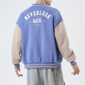 Nouvelle collection automne-hiver 2025 : Cardigan en cachemire chaud et polyvalent pour homme, veste tricotée épaisse à col semi-montant avec fermeture éclair - Product Image 2