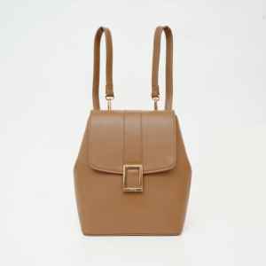 กระเป๋าเป้สะพายหลังแฟชั่นผู้หญิง Hody RULA BAG หนังสังเคราะห์ ความจุขนาดเล็ก ฟังก์ชั่นหลากหลาย สายปรับได้ ปิดด้วยซิป ลายตัวอักษร - Product Image 2