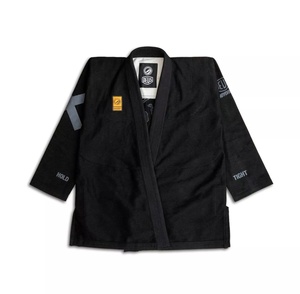 Kimono BJJ Deus Noir 440g Coton Judo Gi Adulte Unisexe Coupe Classique Impression par Transfert Thermique Logo Avant Professionnel Léger - Product Image 2