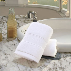 Serviettes de bain rectangulaires en coton jacquard 100 % coton, couleur unie, teintes unies, douces pour la peau, pour usage domestique - Product Image 5