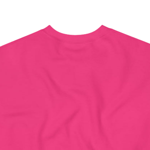 Sweat-shirt à col rond bleu foncé et rose avec motif, pull en molleton doux rose vif à manches longues, unisexe, décontracté, vêtement de mode d'hiver - Product Image 4