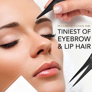 Pinzas profesionales premium para cejas con punta puntiaguda, herramienta de alta calidad de acero inoxidable para depilar y remover vello, pinzas para cejas - Product Image 5
