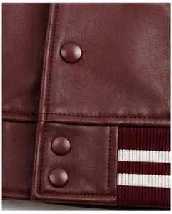 Veste varsity de haute qualité pour hommes avec col montant - Product Image 5