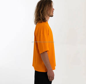 Camiseta Corta de Corte Cuadrado Personalizada al por Mayor para Hombre, Camiseta Oversize de Alta Calidad para Streetwear a Bajo Precio - Product Image 4
