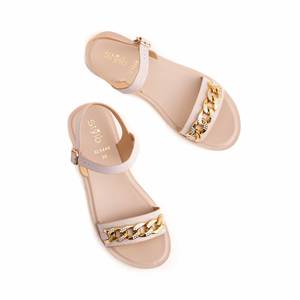 Sandales à talons décontractées Peach CL5444 - Product Image 1