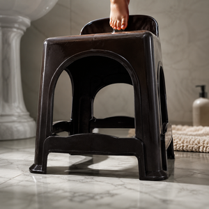 OSIS/ +OSIS TIKTOK Modern Durable Multi-Function Plastic Step <b>Stool</b> for Home <b>Office</b> Non-Foldable Non-Inflatable Stackable - Product Image 3