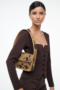 Bolso Bandolera de Lujo para Mujer, Estilo Vaquero Occidental, en Cuero Genuino, con Diseño Floral y Forma de Silla de Montar, Listo para Entregar - Product Image 5