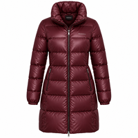 Vestes Courtes d'Hiver pour Femmes à Prix Abordables, Meilleure Vente 2026, Style Personnalisable, Manches Longues, Doudoune Courte pour Femme, OEM