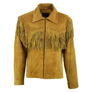 <b>Suede</b> Leather Men's Winter Motorcycle Bomber <b>Jacket</b> Vintage Breathable Premium Quality Stand Collar Front Logo - Product Image 1