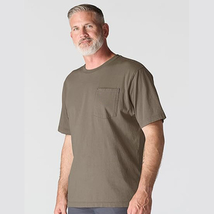 Boxy Cropped Plain T <b>Shirt</b> Men Wholesale Streetwear Heavyweight 280GSM Tee Blank Drop Shoulder - Product Image 5