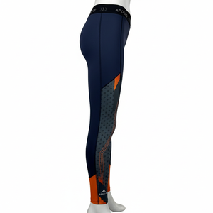 Women's Seamless Seamed Casual Yoga Leggings Spandex Breathable Anti-Bacterial <b>Knee</b>-Length Elastic Waist Yoga Leggings - Product Image 4
