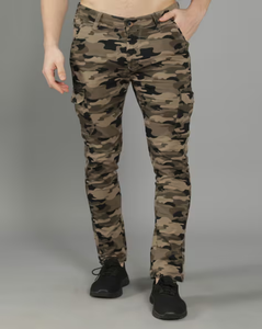 Pantalones de Trabajo Ligeros de Camuflaje para Hombre, Overoles Holgados con Cintura Media, Pantalones Cargo para Trabajadores de la Construcción - Product Image 3