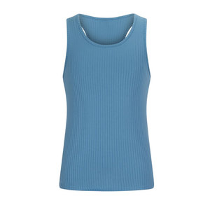 Camisetas de Gimnasio para Hombre al por Mayor, OEM, Personalizadas, Nuevo Diseño, Lisas, Elásticas, Cuello Redondo, Sin Mangas, Corte Ajustado, 100% Poliéster - Product Image 6