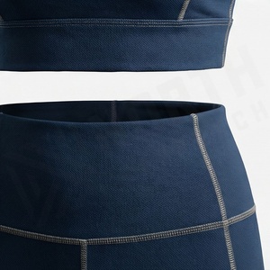 Conjunto de Yoga Personalizado para Mujer, Transpirable, de Secado Rápido, Ropa Deportiva para Gimnasio, Traje Deportivo, Ropa de Entrenamiento para Damas - Product Image 5