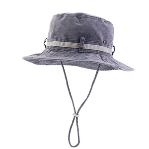 Sombreros de Pesca y Senderismo al por Mayor, Personalizados con Logotipo, Ajustables, de Algodón Lavado, para Mujer y Hombre - Product Image 4