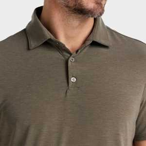 Nueva Camiseta Polo de Moda Urbana para Hombre, Estilo Americano, 100% Algodón Transpirable, Diseño con Botones, para Uso en el Hogar - Product Image 6