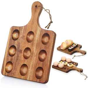 3 Tier Wooden <b>Egg</b> Rack <b>Storage</b> Holder Kitchen <b>Egg</b> Organizer Stand Wooden <b>Egg</b> Display Rack Countertop <b>Egg</b> <b>Storage</b> Shelf - Product Image 6