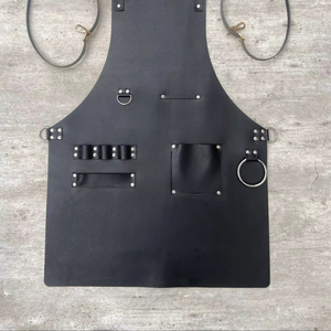 Tablier en cuir réglable pour soudeur, fermeur, chef, barista, cuisine, vêtement de travail durable, fournisseur en gros LPN-0245 - Product Image 1
