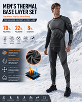 Nouvel Arrivage Ensemble de Sous-vêtements de Sport de Football Printemps à Col Zippé Respirant Anti-transpiration Séchage Rapide Léger
