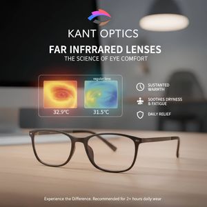 Lentilles Unifocales Premium Anti-Rayures avec Protection Anti-Lumière Bleue, Conception Asphérique, Technologie Infrarouge Moyen, 6 Couleurs - Product Image 3
