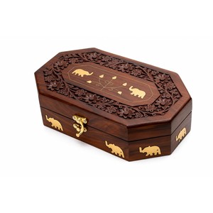 Boîtes à bijoux et boîtes de rangement en bois de Sheesham, fabrication sur mesure OEM, vente en gros |   Aqdus Saleem Inde - Product Image 1