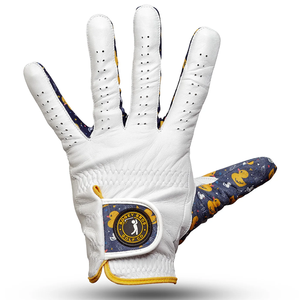 Gant de golf en cuir renforcé, paume en tissu extensible respirant, pour activités sportives professionnelles en plein air, antidérapant, anti-humidité - Product Image 3