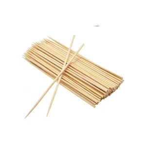 Palillos de Bambú Limpios de Superficie Lisa, Ideales para Cenas Familiares, Barbacoas y Fondue Dulce, Palitos para Postres - Product Image 1