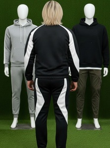 Survêtement polaire deux pièces pour homme Lexical Industries, personnalisable avec logo, en molleton épais, 100 % coton écologique, extensible dans les quatre sens - Product Image 3