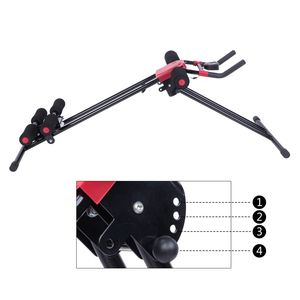 Potente Attrezzo per Addominali Nero di Tipo Lineare con Ruote per Club Fitness Privati - Product Image 4