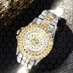 Charm Jewells Luxury Stainless Steel <b>Watch</b> 38mm Round Dial Sapphire Crystal Quartz Movement Women Fashion Design - Product Image 3