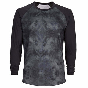 <b>Men's</b> <b>Long</b> <b>Sleeve</b> <b>Cycling</b> <b>Jersey</b> Tie Dye Design Sublimation Print Allover Quick Dry Mountain Bike Shirt MTB BMX MX DH Top & Pant - Product Image 1