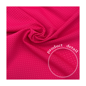 Tela de Malla de Poliéster/Spandex de Alta Calidad para Ropa Deportiva Informal de Yoga - Product Image 1