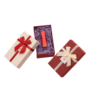 Boîte en papier biodégradable haut de gamme, très vendue, avec finition mate, pour emballage pliable, idéale pour les cadeaux de Noël et les bijoux. - Product Image 1