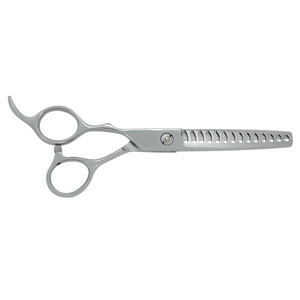 Ciseaux de coiffure en cobalt à dents 14, en acier inoxydable, pour la coupe des cheveux, pour salon de coiffure et usage domestique, ciseaux manuels en cobalt - Product Image 3