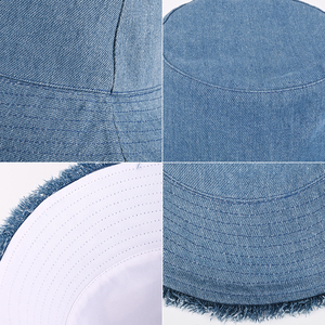 Chapeaux Bob en Jean Unisexe Personnalisés de Haute Qualité – Prix de Gros pour Fêtes Tendance - Product Image 6