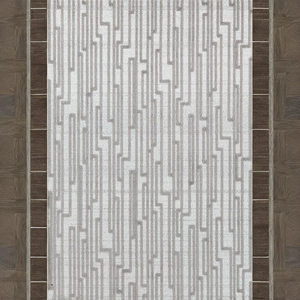Tapis géométrique beige et taupe Ares Naxos de haute qualité Personnalisez le design et la taille. Tapis décoratifs et tapis pour le salon. - Product Image 1