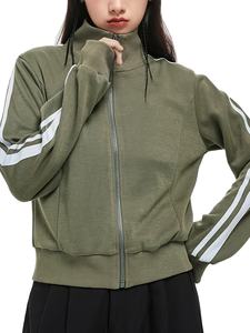 Sudadera con capucha de manga larga para mujer, estilo casual, con logo frontal, 100% algodón, fabricada en Bangladesh. - Product Image 3