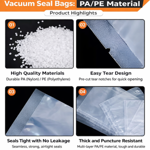 OEM ODM <b>plastic</b> <b>packaging</b> / vacuum bag for frozen food made by PA PE manufacturer wholesale export - Product Image 5
