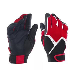 Gants de frappeur de baseball professionnels sur mesure, durables, en cuir personnalisé, ajustement confortable, fermeture à boucle pour main gauche, vente en gros - Product Image 2