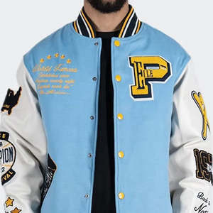 Chaquetas Varsity de Alta Calidad para Hombre, Ropa Urbana de Primera Calidad, Material Totalmente Transpirable y de Secado Rápido en Venta, Chaqueta para Hombre - Product Image 3