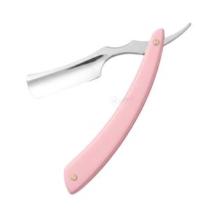 Rasoir droit à manche en bois de noyer, rasoir manuel en acier inoxydable, fournitures de salon de coiffure, outil professionnel à lame unique - Product Image 6