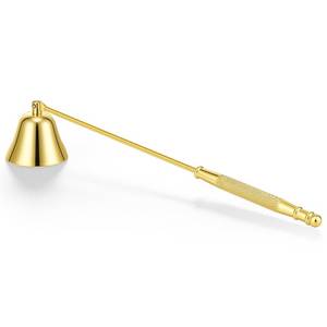 Minimalist Gold <b>Candle</b> Snuffer Stick Tapered Design Smokeless Wick Dipper Hand Tool for <b>Candles</b> - Product Image 3