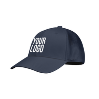 Casquette de baseball personnalisée en maille, réglable, 6 panneaux, style camionneur, en mélange de coton vintage, respirante, avec broderie 3D, casquette de papa pour événements en plein air