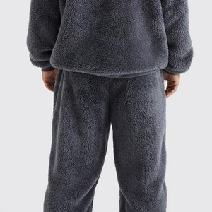 ชุดวอร์มผู้ชายทรงสลิมฟิต ดีไซน์ล่าสุด ผ้าฝ้าย 100% พิมพ์โลโก้ตามสั่ง สีดำ ขาว น้ำเงิน สีสั่งทำได้ บริการ OEM - Product Image 6