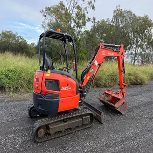 Potente Miniexcavadora Kubota U35-4 de 3.8 Toneladas, Máquina Hidráulica Compacta con Rendimiento Eficiente del Motor Diésel - Product Image 6