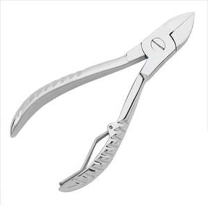 Coupe-ongles imprimés pour les ongles incarnés et épais avec ressort métallique et lames concaves, outils de beauté de 4 pouces - Product Image 5