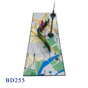 Tarjeta Pop-up 3D de la Torre de Berlín, Diseño Personalizado al por Mayor, Caja de Papel Cortada con Láser, Regalos y Artesanías de Vietnam, Recuerdo Viet-craft - Product Image 3